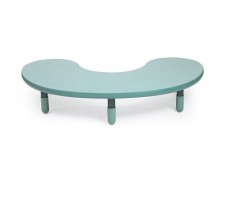 Angeles BaseLine Teacher / Kidney Table – Teal Green  with 16″ Legs & FREE SHIPPING
